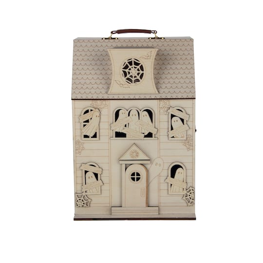 12" Ghostly DIY Wood Dollhouse by Make Market®